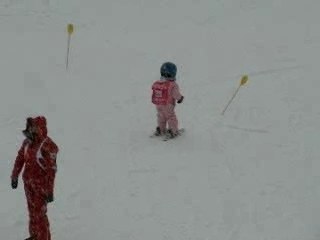 Premières glisses...