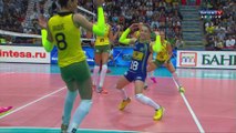 BRAZIL 3X1 RUSSIA SET 3 VOLLEYBALL WOMEN'S WORLD CHAMPIONSHIP ITALY 2014