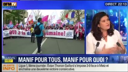 Raquel Garrido sur BFM (Direct Hondelatte)