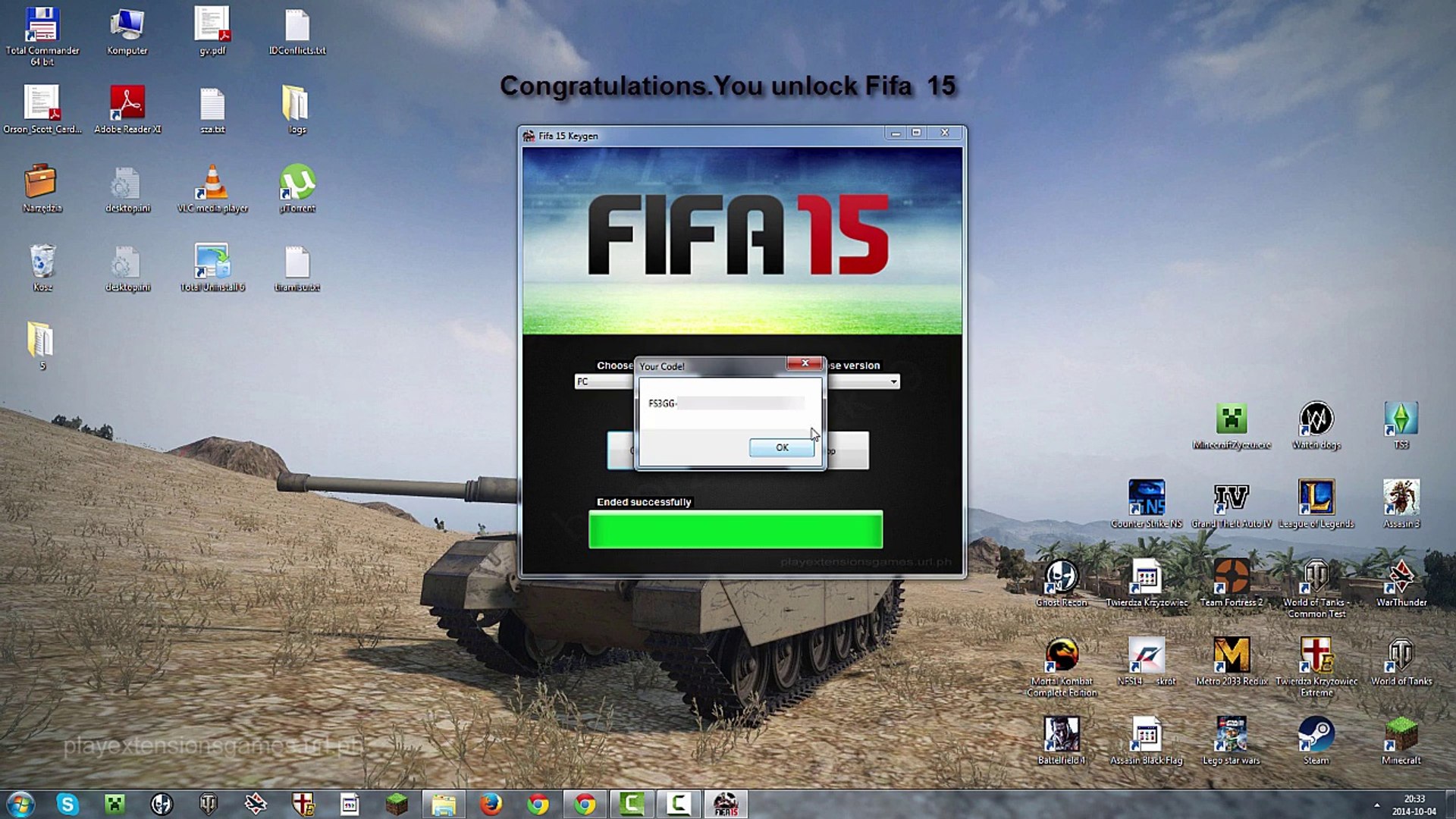 Fifa 15 key generator online