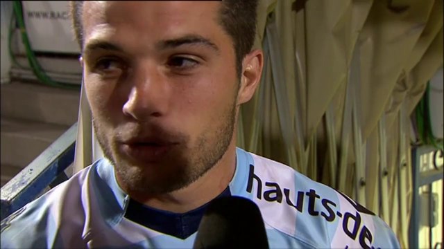 TOP14 - Racing-Brive: Interview Brice Dulin (RAC) - J8 - Saison 2014/2015