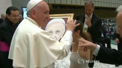 "Your testimony...is a great sign of hope"- Pope Francis to Paralympians