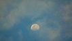 Lua Quarto Crescente, Avião, Nuvens, Marcelo Ambrogi, Taubaté, SP, Brasil, filme hd 1080p, (8)