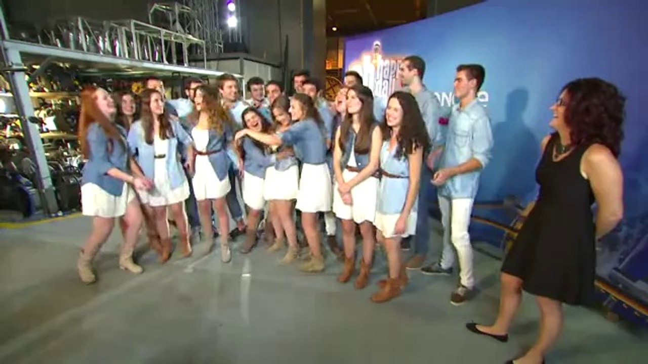 TV3 - Oh Happy Day - Mai caminaràs sol Backstage
