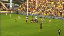 TOP14 - La Rochelle-Lyon: Essai Julien Audy (LAR) - J8 - Saison 2014/2015