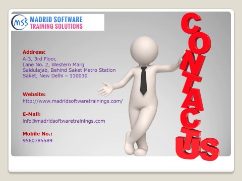 Madrid Software Trainings - Professional Training for softwares