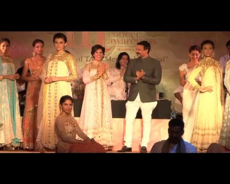 Vivek Oberoi walks the ramp for cancer patients