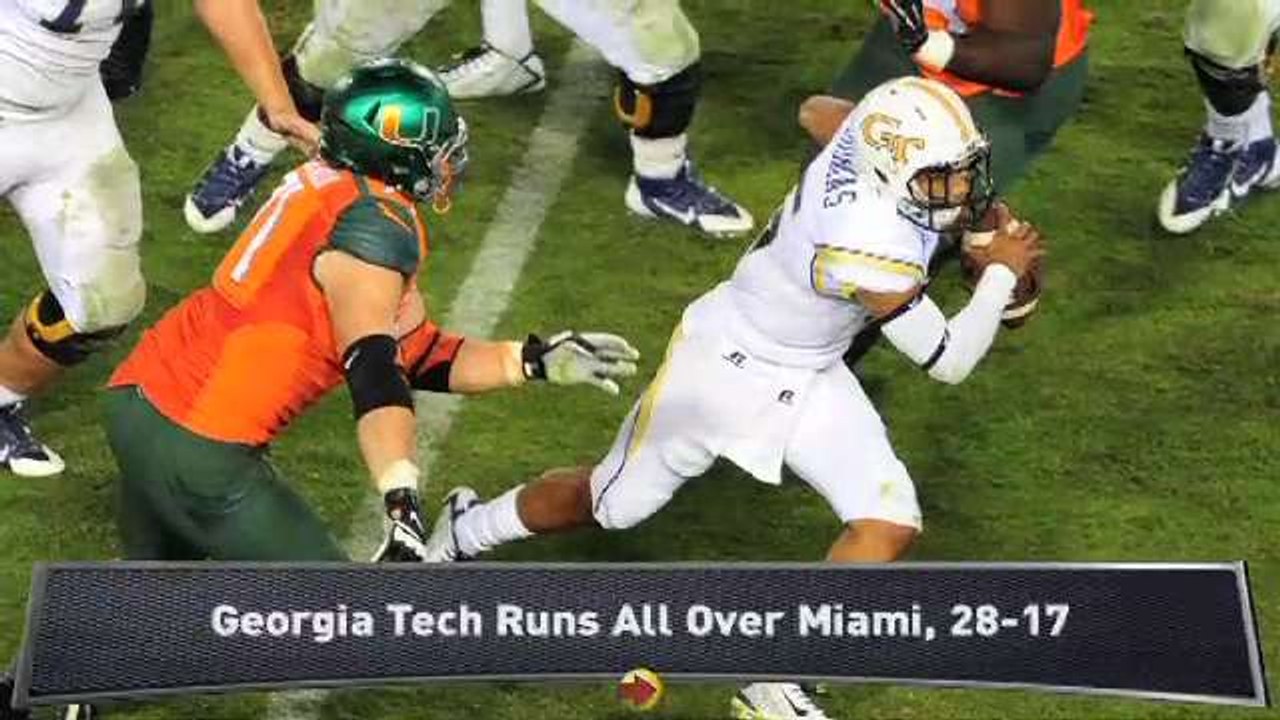 Porter: Miami Trampled by Georgia Tech