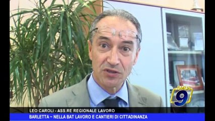 BARLETTA | Nella Bat lavoro e cantieri di cittadinanza