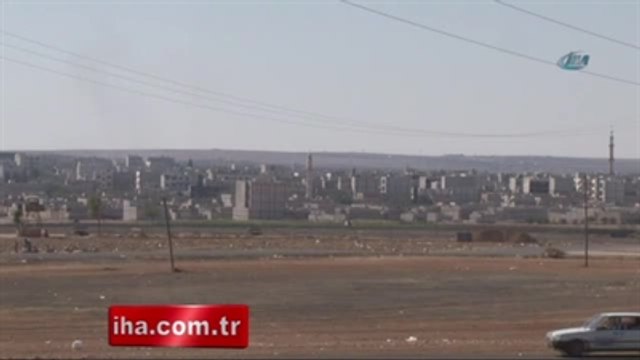 Kobani'de Çatışmalar Şiddetlendi
