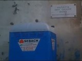 Aversa (CE) - Un bagno pubblico sotto la targa di Don Diana (04.10.14)