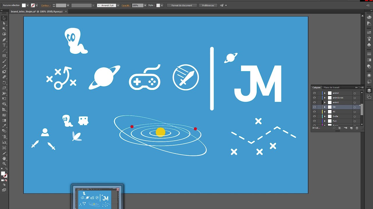 Tutoriel After Effects (Fr) - Créer une intro en Flat Design