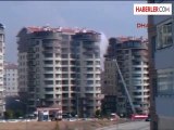Ankara'da Lüks Sitede Yangın Paniği
