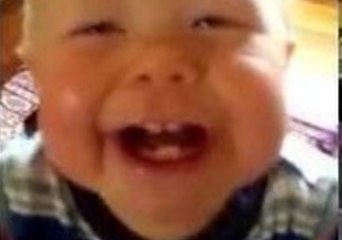 Baby Heath Can't Stop Laughing at Daddy's Cough