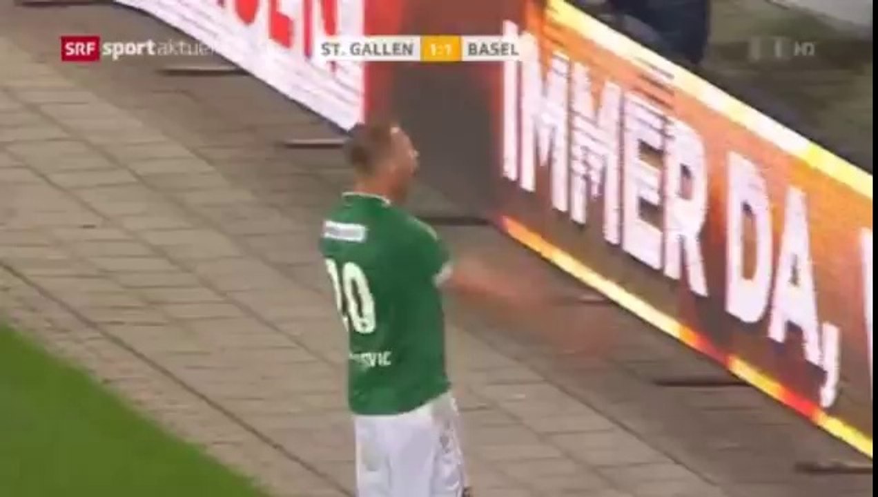 Sankt Gallen 1 - 1 FC Basel