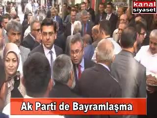AK PARTİ DE BAYRAMLAŞMA