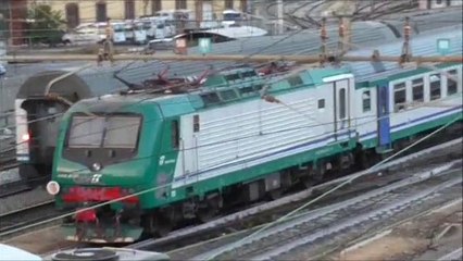 E464 : Arrivée à la gare de Turin Porta Nuova