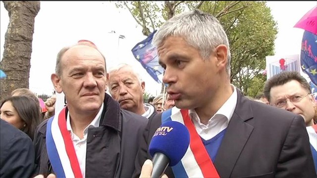 Wauquiez à la Manif pour tous: Je veux l'abrogation de la loi