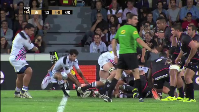TOP14 - Toulouse-Stade Français: 22-10 - J8 - Saison 2014/2015