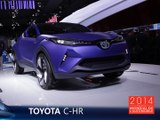 Le Toyota C-HR Concept en direct du Mondial Auto 2014