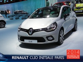 Download Video: La Renault Clio Initiale Paris en direct du Mondial de l'Auto 2014