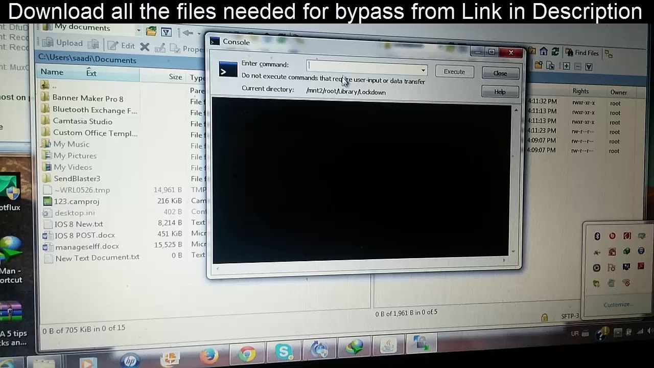 Bypass icloud Locked iphones guaranteed October 2014