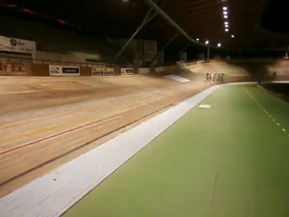 Entraînement relais sur piste