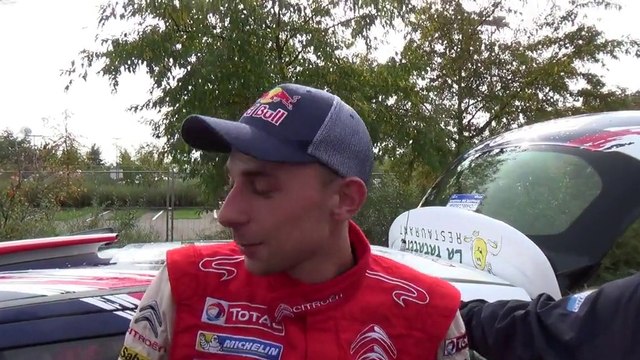 Stéphane Lefebvre champion du monde junior des rallyes 2014 à Strasbourg