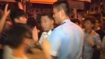 Pro-democracy protesters clash with police in Hong Kong