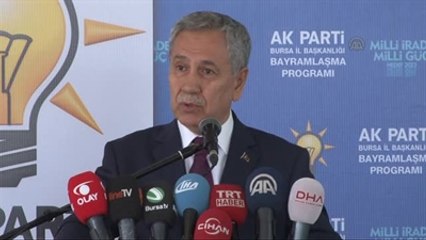 Arınç: "O Bölgedeki İnsanlar Hep Şunu Söyler; Osmanlı'ya İhanetin Cezasını Çekiyoruz"