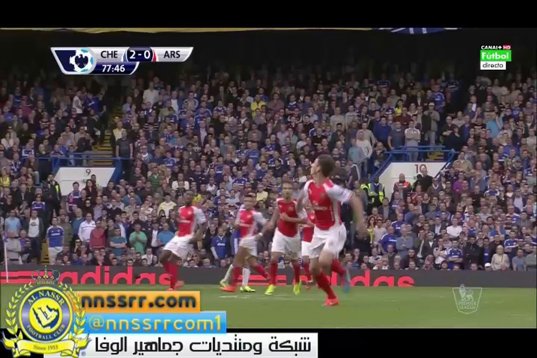 هدف #تشيلسي الثاني ضد #ارسنال 2-0 | #كوستا