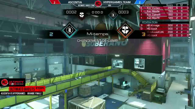 Ultimate Ghosts ESWC : Ascentia Vs Hypergames - Grande Finale