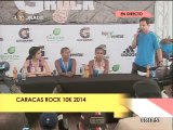 Rueda de prensa de la Carrera Gatorade Caracas Rock 2014