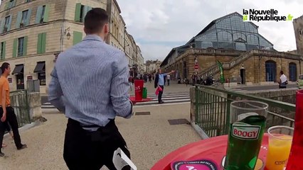 VIDEO NIORT. La folle course des serveuses et garçons de café