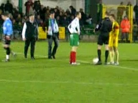 Virton - Union : entrée des joueurs