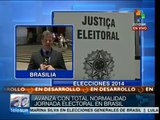 Masiva la participación de votantes en presidencial de Brasil
