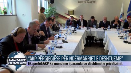 AKP PËRGJEGJËSE PËR NDËRMARRJET E DESHTUEME