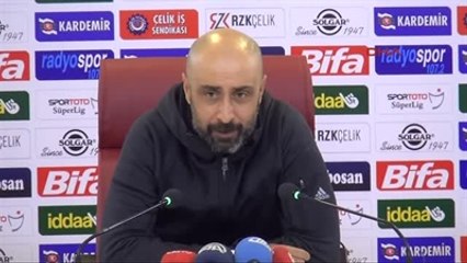 Kardemir Karabükspor-Trabzonspor Maçının Ardından -1