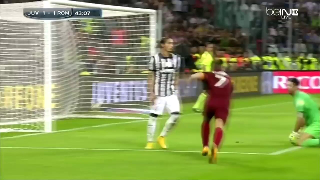 Juventus vs Roma (primer tiempo)