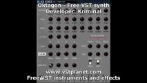 Free VST Plug-in - Oktagon synthesizer - vstplanet.com