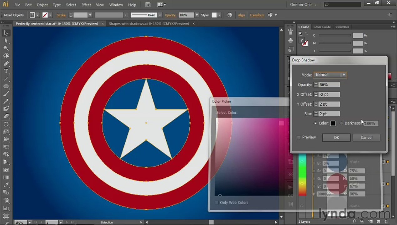 32-3 Precisely scaling concentric circles