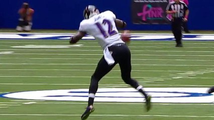 Jacoby Jones muffs punt
