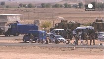 Turchia: distrutta una casa al confine con la Siria