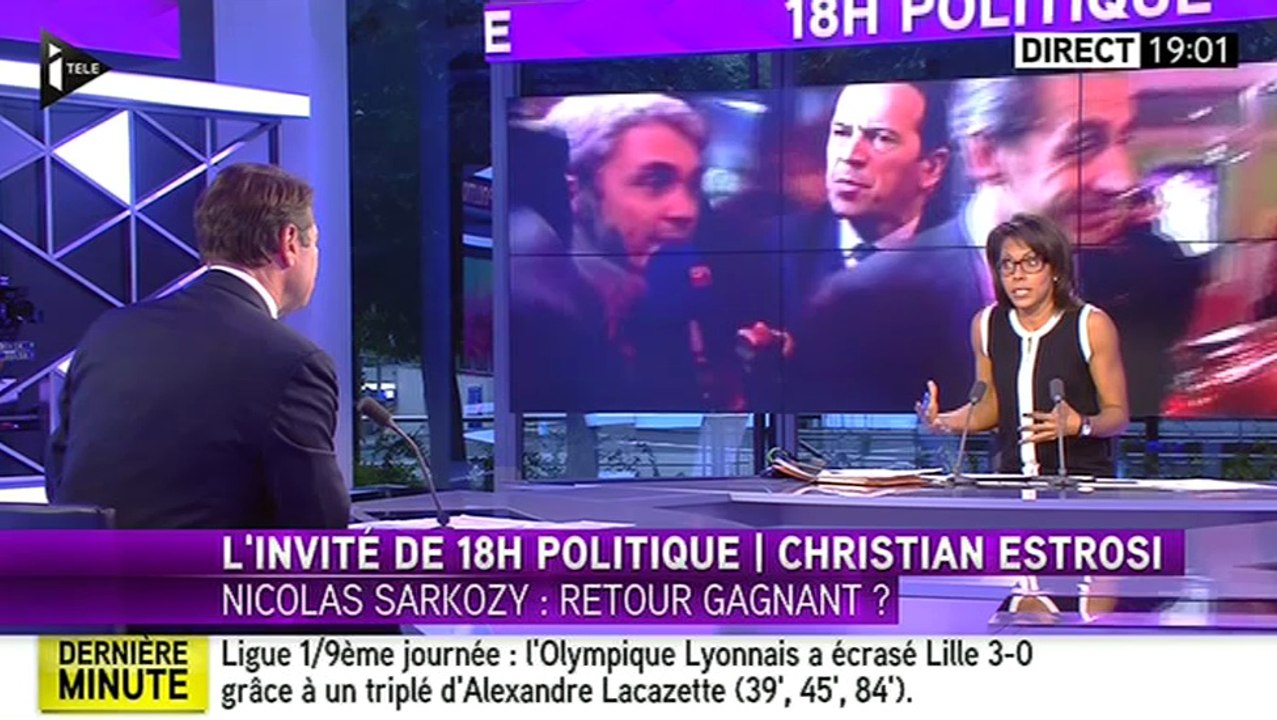 18h politique Christian Estrosi - Magazine politique présenté par Audrey Pulvar