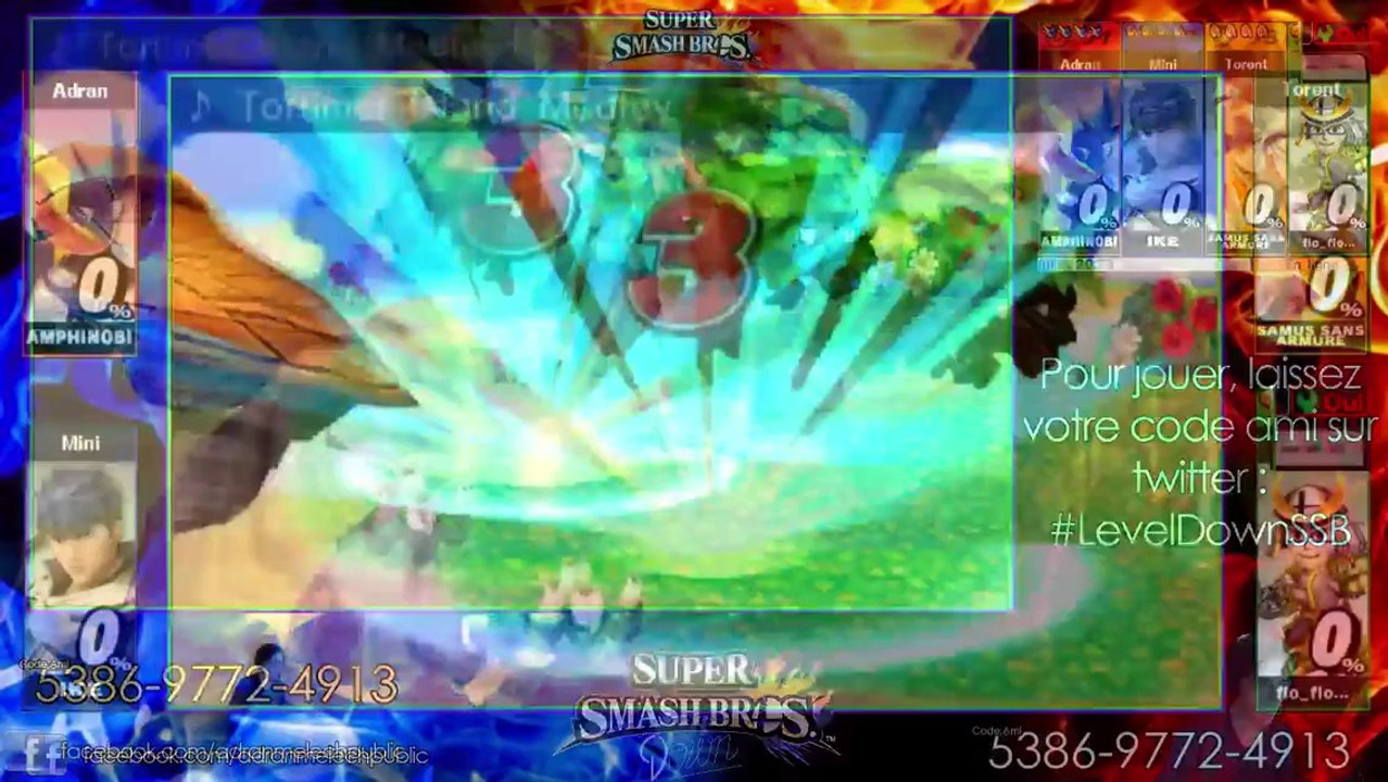 Adran sur Super Smash Bros 3DS
