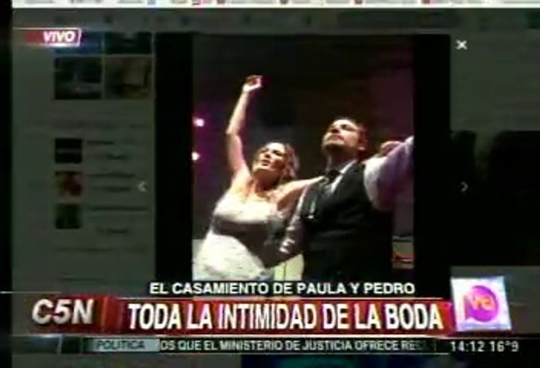 Hablan del casamiento de Pedro y Paula en Viva la Tarde - 05 de Octubre