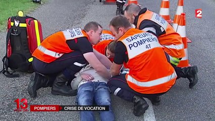 Les pompiers volontaires face à la crise des vocations