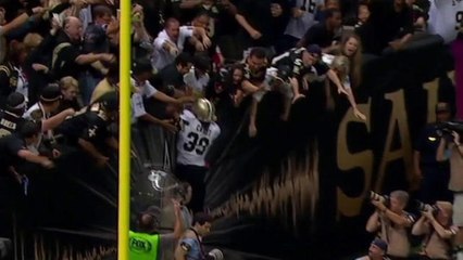 Brees 5-yard touchdown pass to Cadet