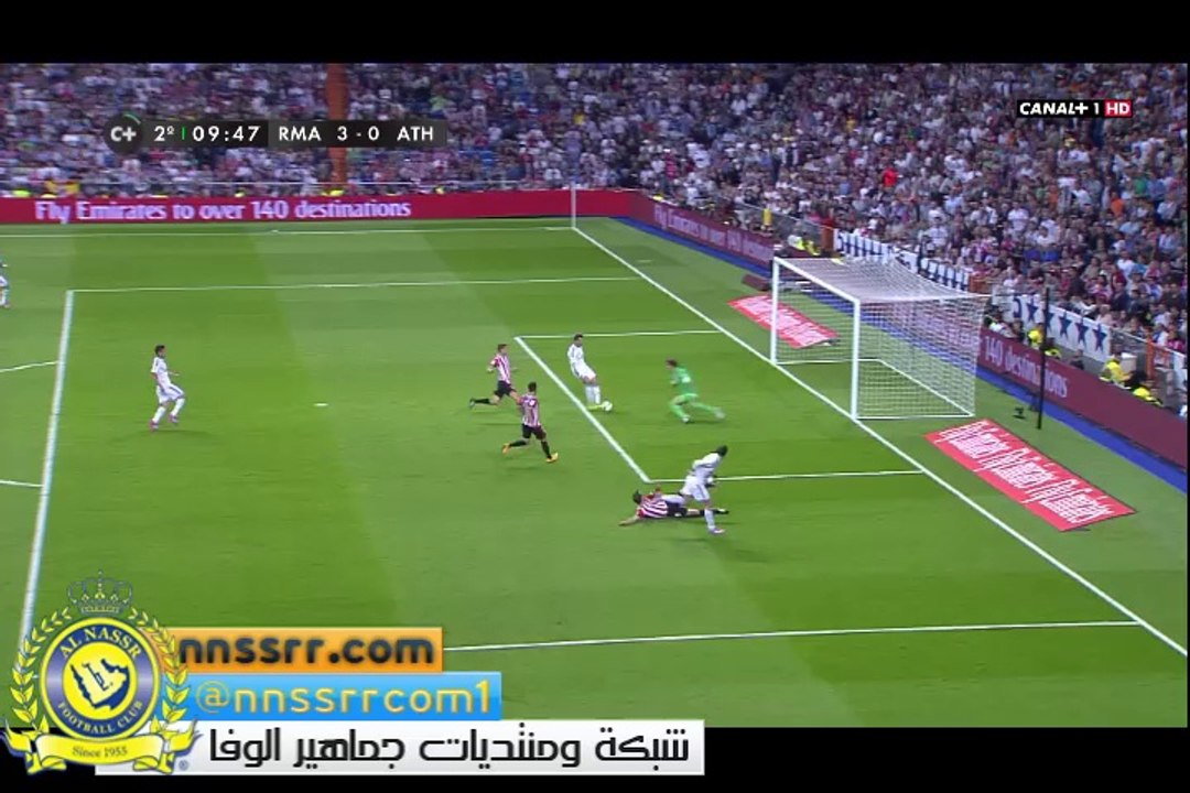 هدف #ريال_مدريد الثالث ضد #اتليتك_بيلباو3-0 | #رونالدو