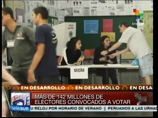 Brasil: crece expectativa por inminente cierre de casillas en elección